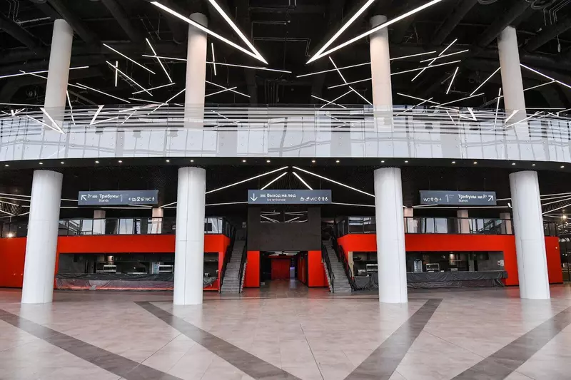 Картинка 3 для новости «Омская область: Самая современная хоккейная арена России открыта в Омске»