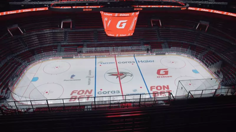 №11 для новости «Самая современная хоккейная арена России открыта в Омске»