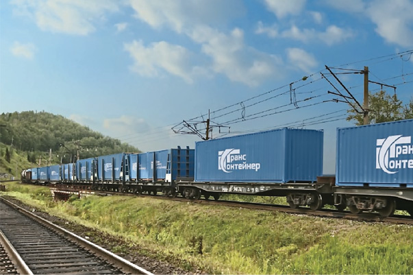 «ТрансКонтейнер» запустил контейнерный поезд из Китая в Саратовскую область