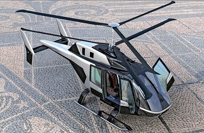 Вертолет VRT500 будет выполнен по соосной схеме без хвостового рулевого винта