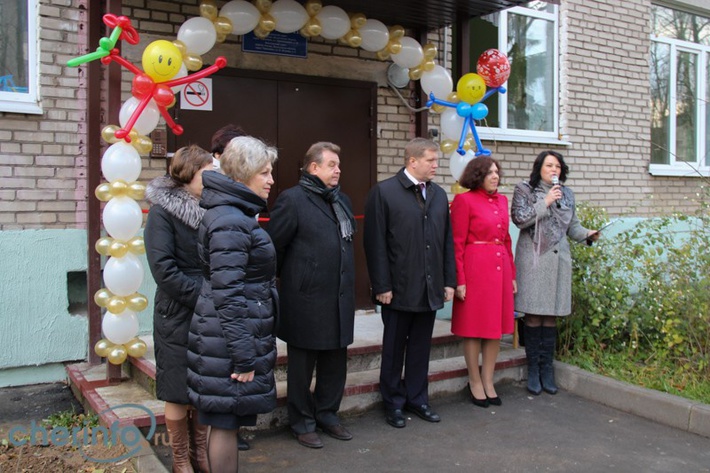 В Зареченском районе Череповца после капремонта открыли новый корпус детского сада