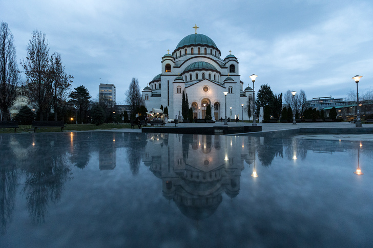 В Белграде состоялось открытие мозаичного убранства купола храма Святого Саввы
