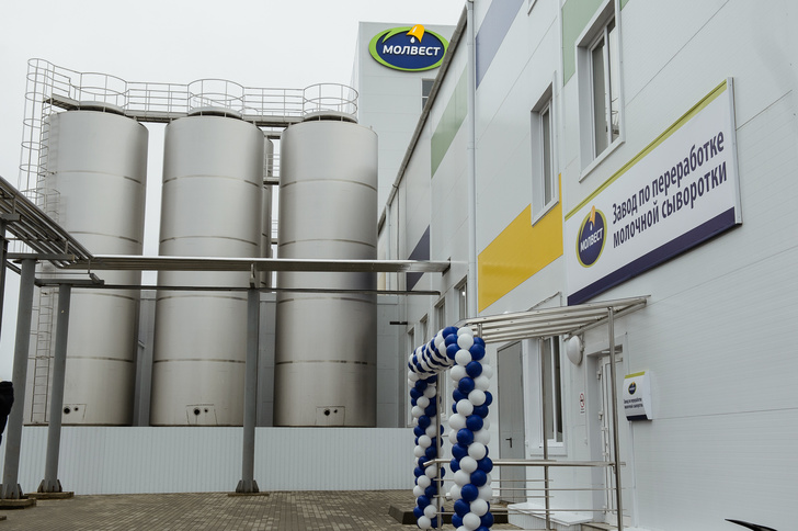 «Молвест» открыл в Воронежской области завод по переработке молочной сыворотки 