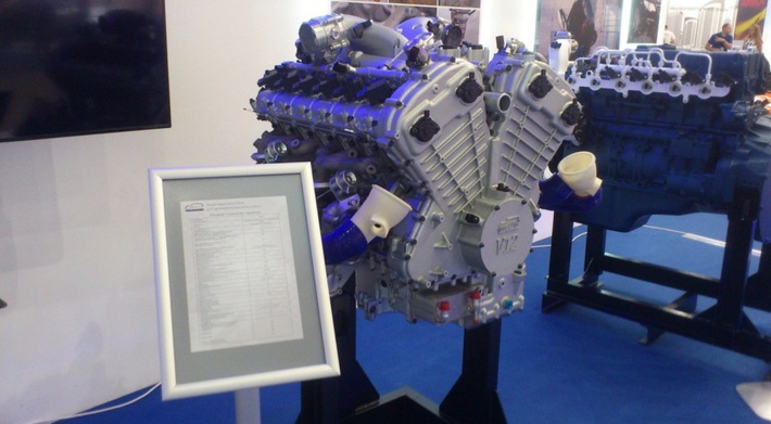 Двигатель V12 объёмом 6,6 литра для проекта «Кортеж»