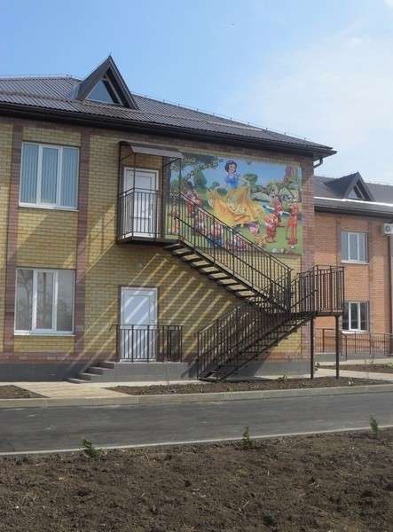 новый детский сад в станице Переясловской