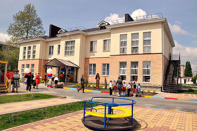 новый корпус детского сада № 51 в Новороссийске