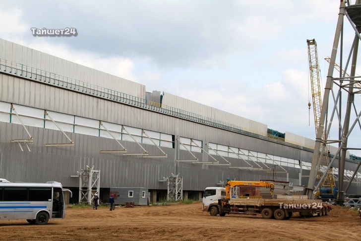 Ход строительства Тайшетского алюминиевого металлургического завода в Иркутской области. Июль 2019 события,Новости,сделано у нас