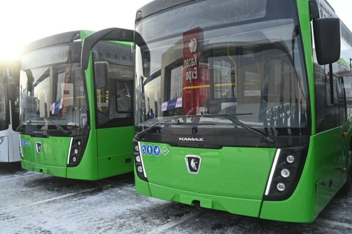 Татарстан передал 40 автобусов муниципалитетам