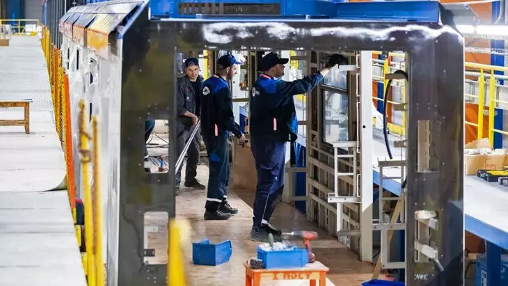 В Москве началось производство улучшенных вагонов метро Москва 2020