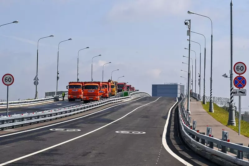 #1 для статьи «Дорожное строительство: В Москве запущено движение по автодороге Троицк Щербинка»