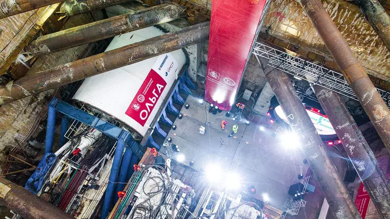 Картинка №2 для поста «Москва: В Москве началось строительство второго этапа Троицкой линии метро»