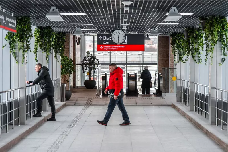 Фото #5 для статьи «Москва: В Москве открыт железнодорожный вокзал Очаково»