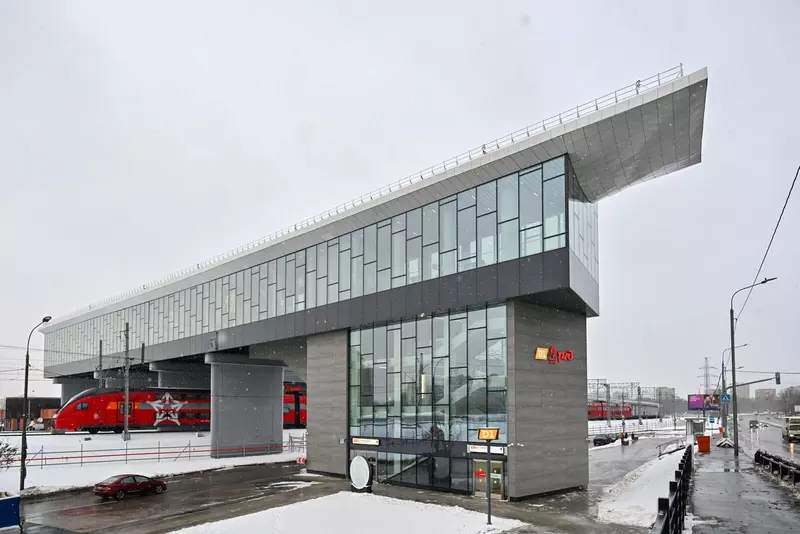 Картинка #2 для публикации «спецтехника и логистика: В Москве открылся городской вокзал Петровско Разумовская МЦД 1»