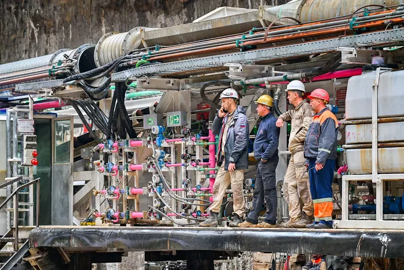 2 для публикации «Москва: В Москве стартовала проходка тоннелей новой линии метро Бирюлёвской»