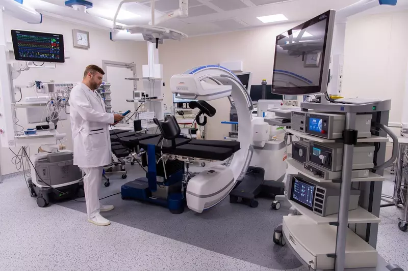 Фото 2 для публикации «новое медучреждение: В Москве открыт корпус экстренной помощи в клинической больнице имени В»