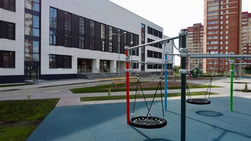 Строительство корпуса школы 82 на 1050 мест завершилось в Перми