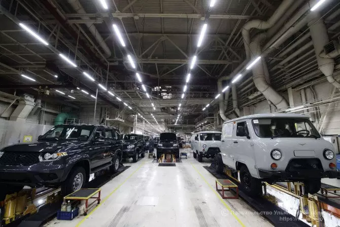 Изображение 1 для поста «Статистика: УАЗ в первом полугодии выпустил более 19 тысяч автомобилей»