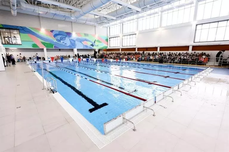 Картинка №1 для «Спортивные объекты: В Красноярске открылся новый муниципальный спорткомплекс Айсберг»