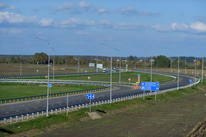 Иллюстрация №2 для новости «Адыгея: Завершено строительство дороги в обход Майкопа»