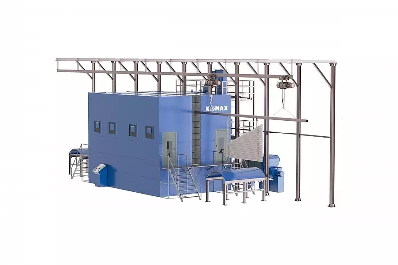 Завод Комакс представил инновационное решение в области дробеструйной обработки металла