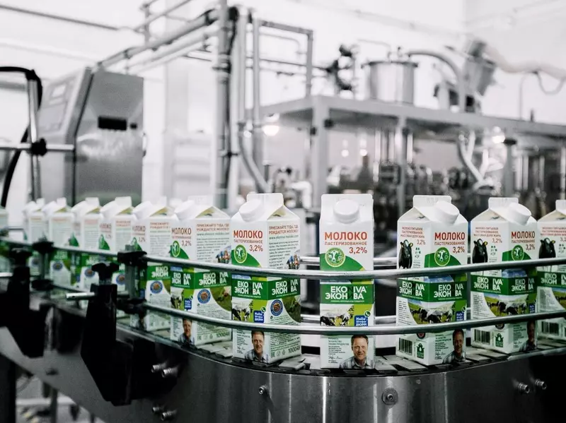 ЭкоНива увеличила производство молочной продукции почти на 40