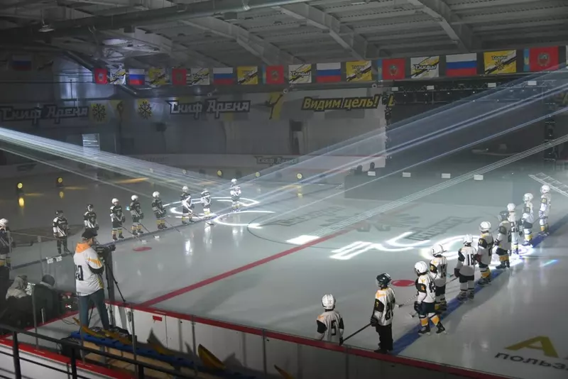 Картинка 2 для публикации «Алтайский край: Ледовый дворец Скиф Арена открылся в с»