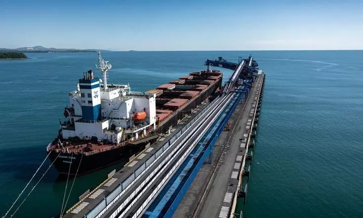 На полную мощность заработал угольный порт Суходол