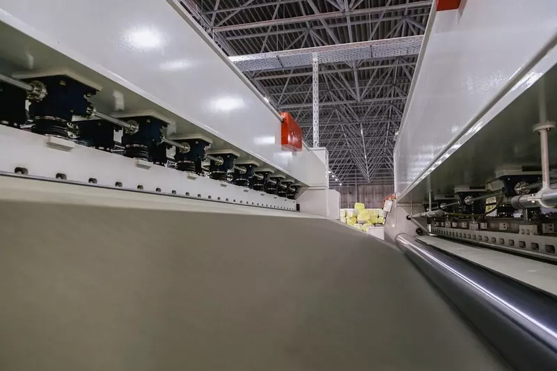 №3 для новости «производство стройматериалов: Вторую линию по производству геотекстиля запустили в Нижегородской области»