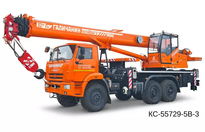 ГАЛИЧАНИН представил новую линейку модернизованных автокранов Рестайлинг 2