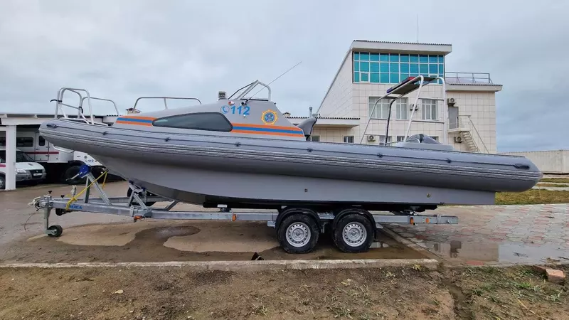 2 для новости «Марлин 830 WA: Сотрудники региональных ДЧС Казахстана получили новые катера Марлин 830»