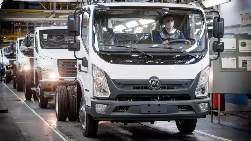 ГАЗ начал выпуск грузовика Валдай 8