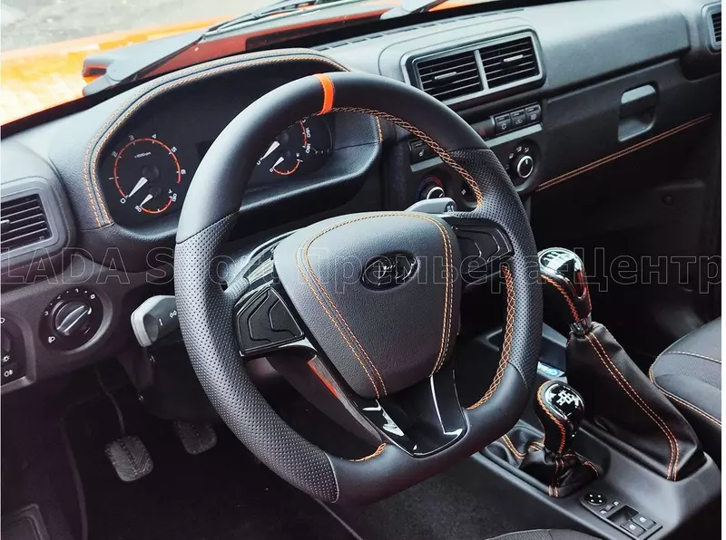 Фото 2 для поста «Lada Niva Sport Silk Way: Предсерийную в исполнении показали внутри и снаружи»