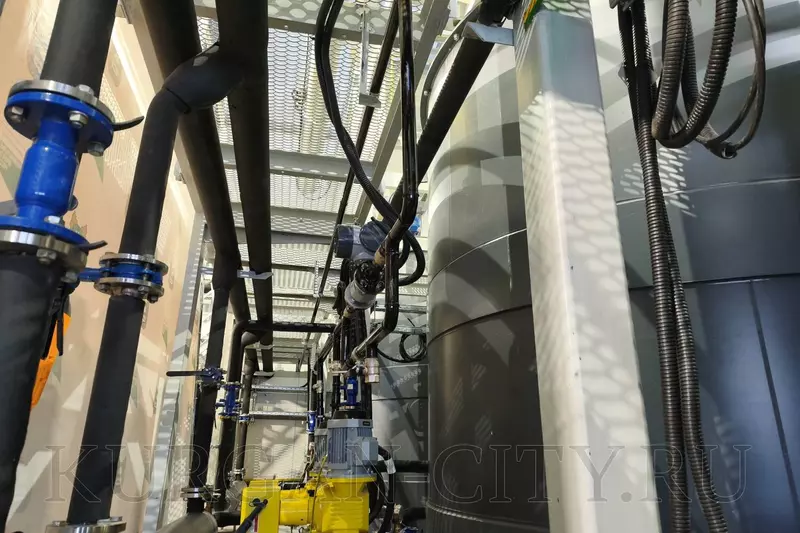 Фото #10 для публикации «В Кургане запущены Арбинские очистные сооружения и дорога»