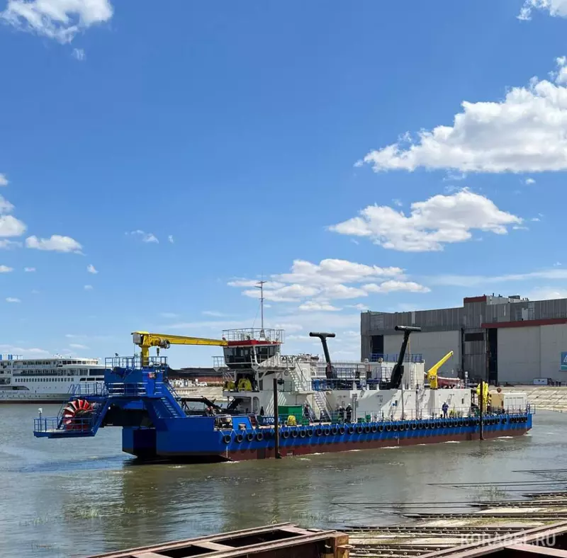 СЗ Лотос сдал головной земснаряд Лотос 1 проекта 93