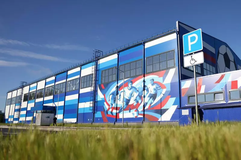 #2 для поста «Вологда: Первый крытый футбольный манеж открыли в Вологде»