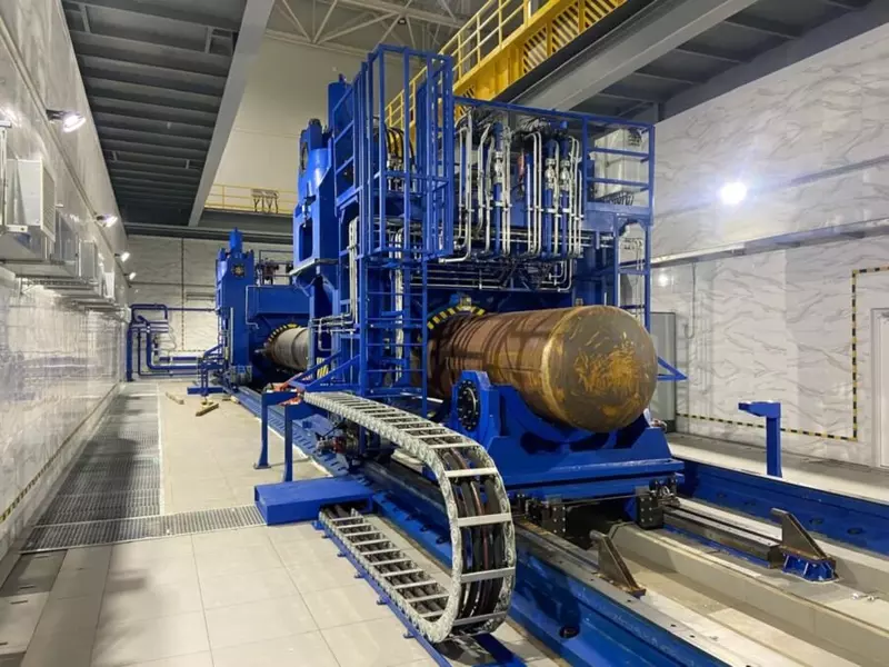 ЮУрГУ представил макет стенда для испытания труб