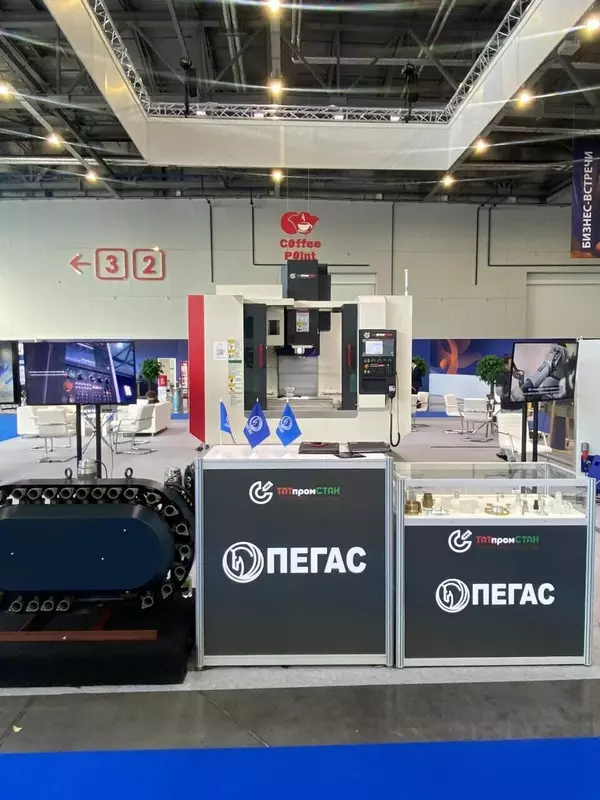 2 для новости «станкостроение: В Татарстане начали собирать фрезерные станки»