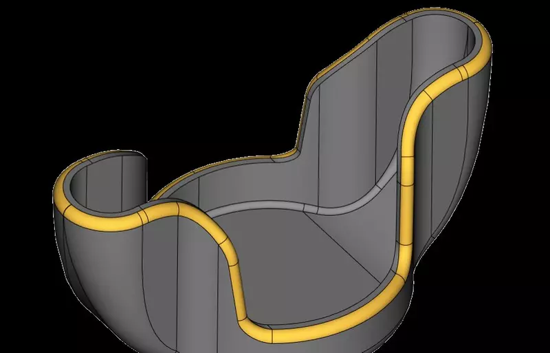 Пример работы режима заданной ширины