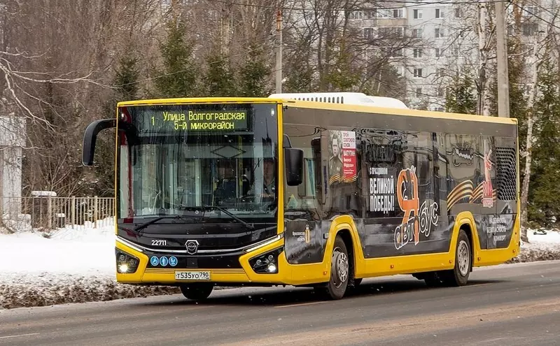 В Ярославле на линию вышел новый вместительный автобус ЛиАЗ Ситимакс 12