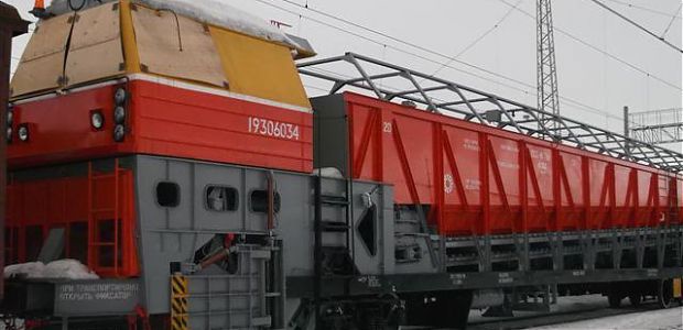 «На Куйбышевскую железную дорогу поступила новая снегоуборочная техника .