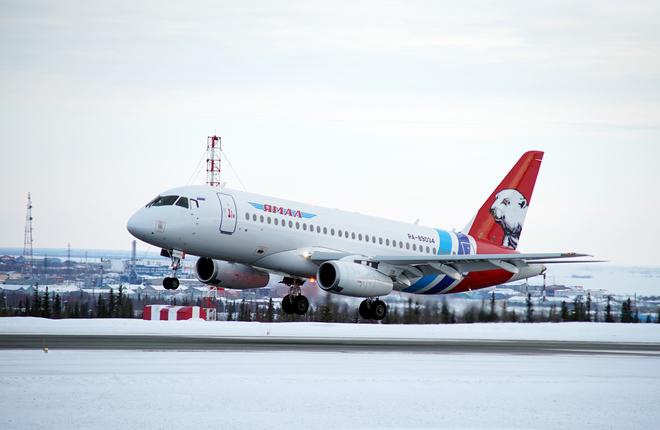 «Авиакомпания «Ямал» получила очередной самолет Sukhoi Superjet-100» в ...