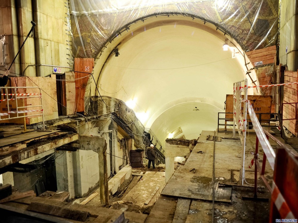 «Ремонт на станции метро «Бауманская» в Москве» - Сделано у нас