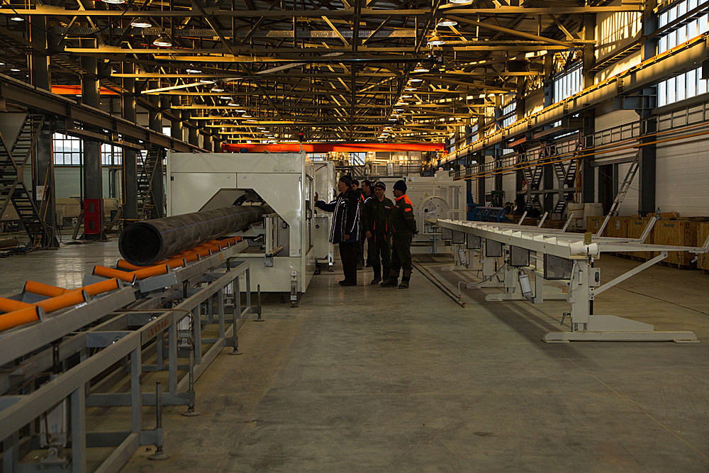 «В Ингушетии открыли новый завод по производству полимерных труб и .