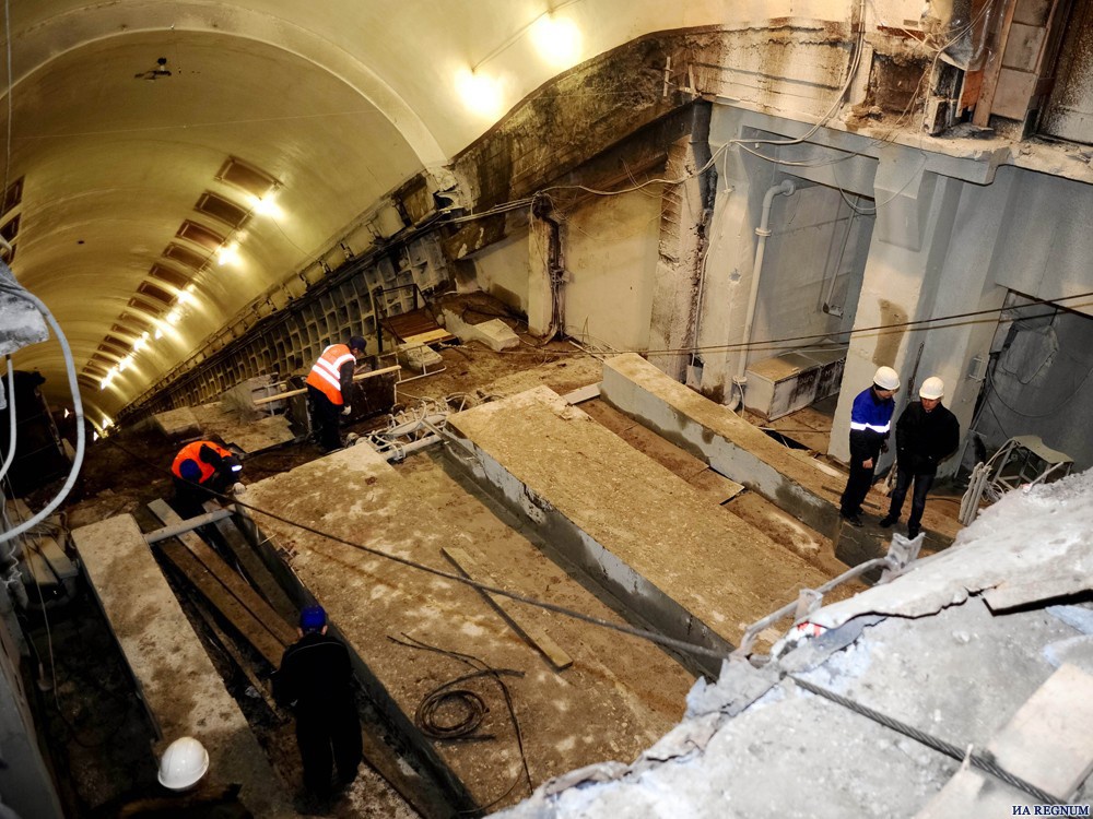 «Ремонт на станции метро «Бауманская» в Москве» - Сделано у нас