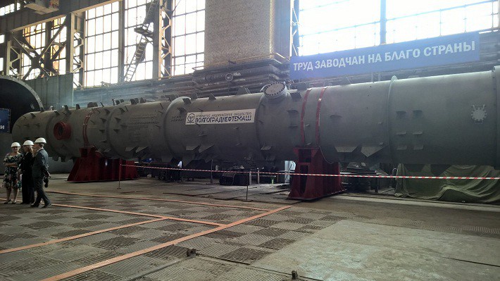 Волгограднефтемаш» приступил к отгрузке крупногабаритного нефтегазового ...