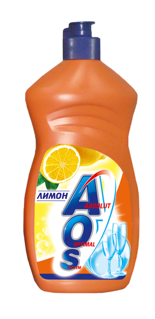 Средство для мытья посуды «AOS с ароматом лимона»