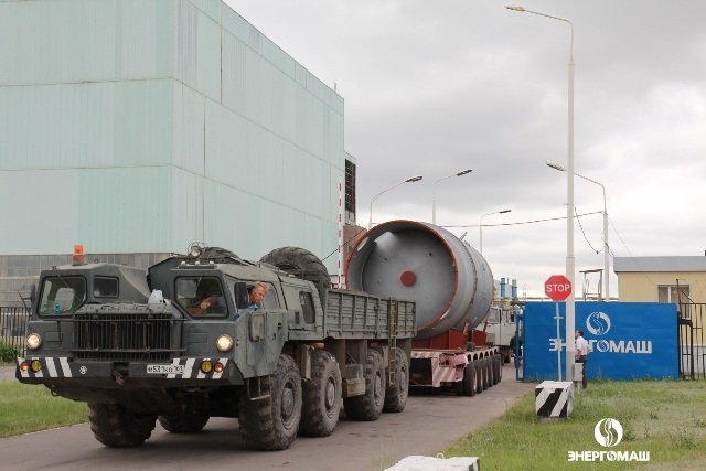 «ООО «Энергомаш (Волгодонск) – Атоммаш» отгрузил две гидроемкости САОЗ