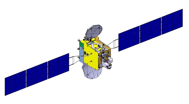 Внешний вид спутника "Ямал-300К"