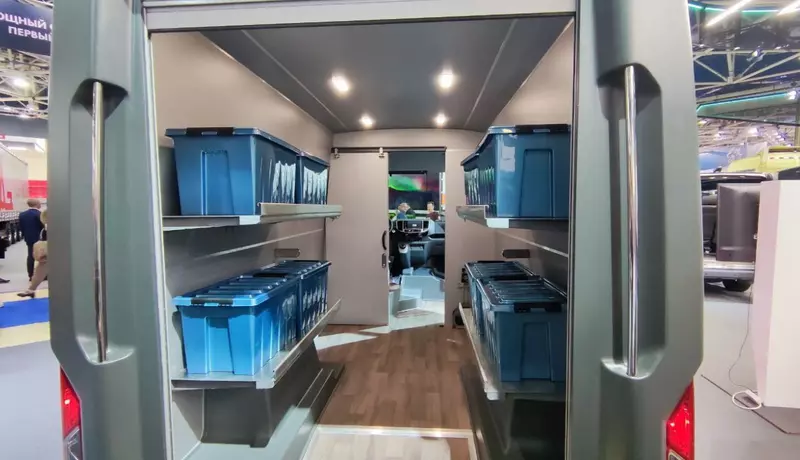 №4 для «SDV: ГАЗ представил фургон для служб доставки»