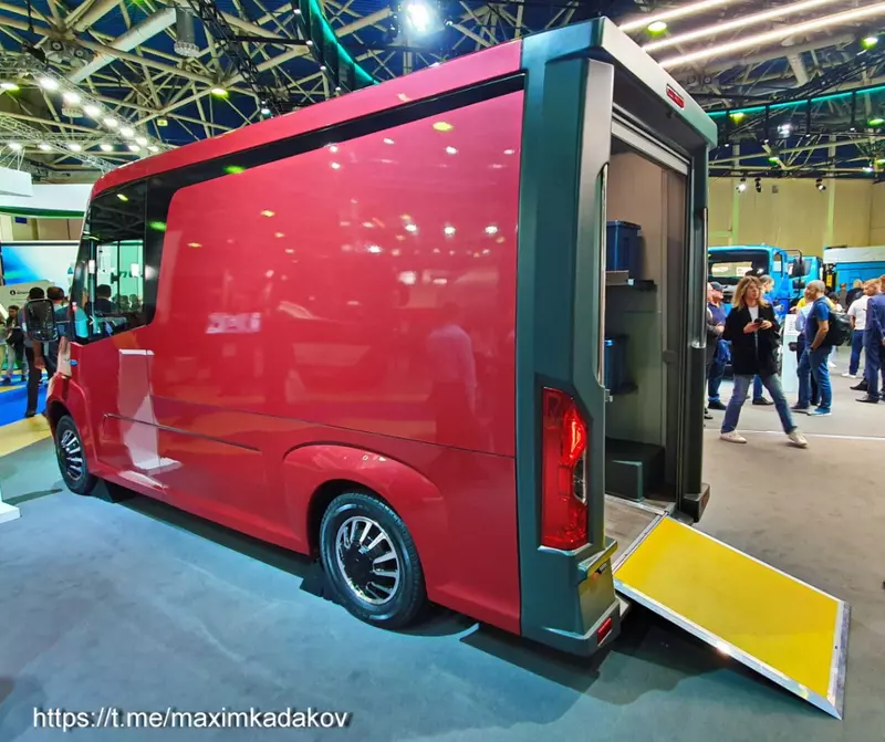 Изображение 3 для «фургон: ГАЗ представил фургон для служб доставки»